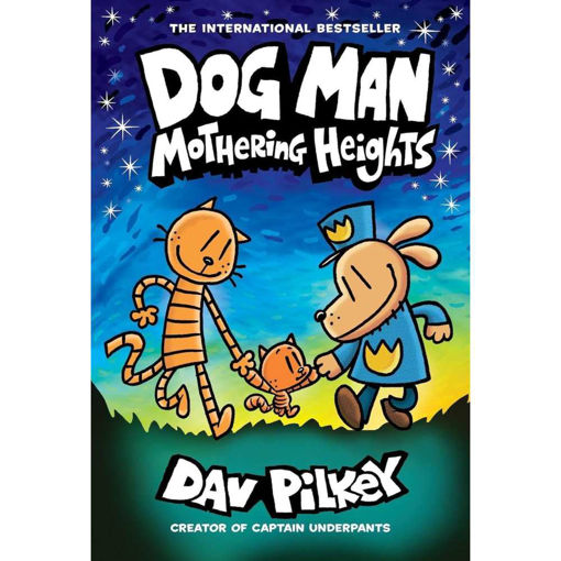 Picture of DOG MAN MOTHERING HEIGHTS